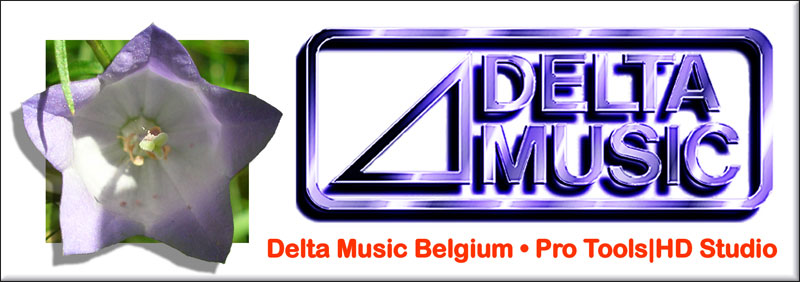 Logo Delta Music Belgium • Pro Tools | HD Studio