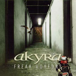 Graphic CD inlay card 'akyra - Freak Voyeur'