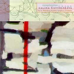 Graphic CD hoesje 'Galina Ustvolskaya - Symphonies 2, 3, 4 & 5'