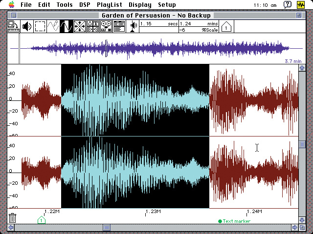 Digidesign Sound Designer II screenshot