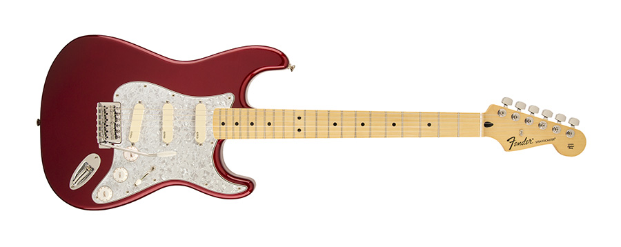 Photo Fender Standard Stratocaster® - Candy Apple Red MN
