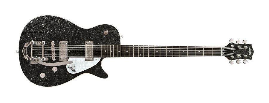 Photo Gretsch Guitars - Electromatic® Jet Baritone Black Sparkle