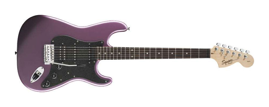 Photo Squier by Fender Affinity Series™ Stratocaster® HSS - Burgundy Mist RW