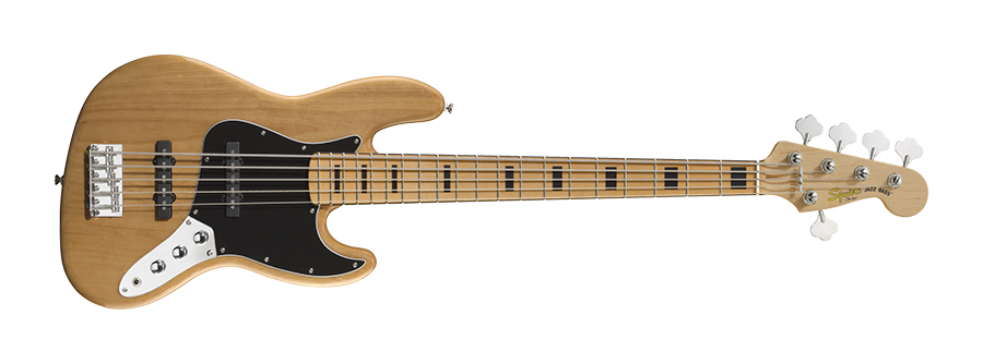 Photo Squier by Fender - Vintage Modified Jazz Bass® V Natural