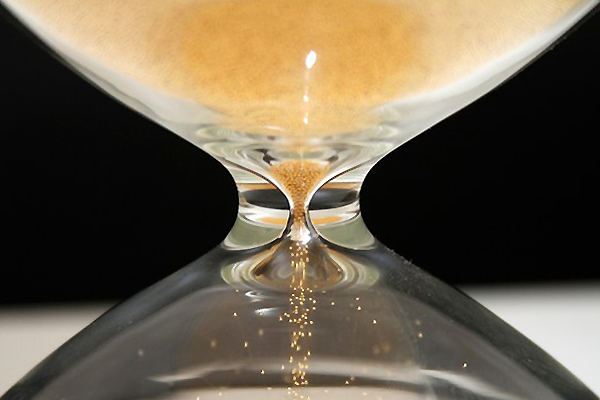 Photo hourglass detail