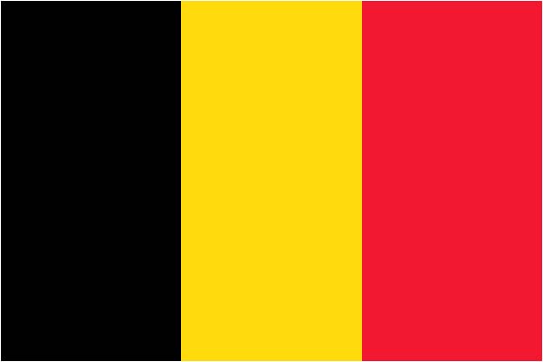 Graphic Belgian flag