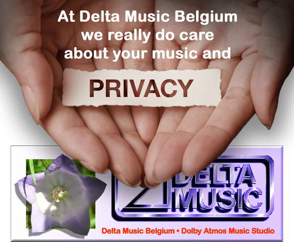 Logo Privacy bij Delta Music Belgium